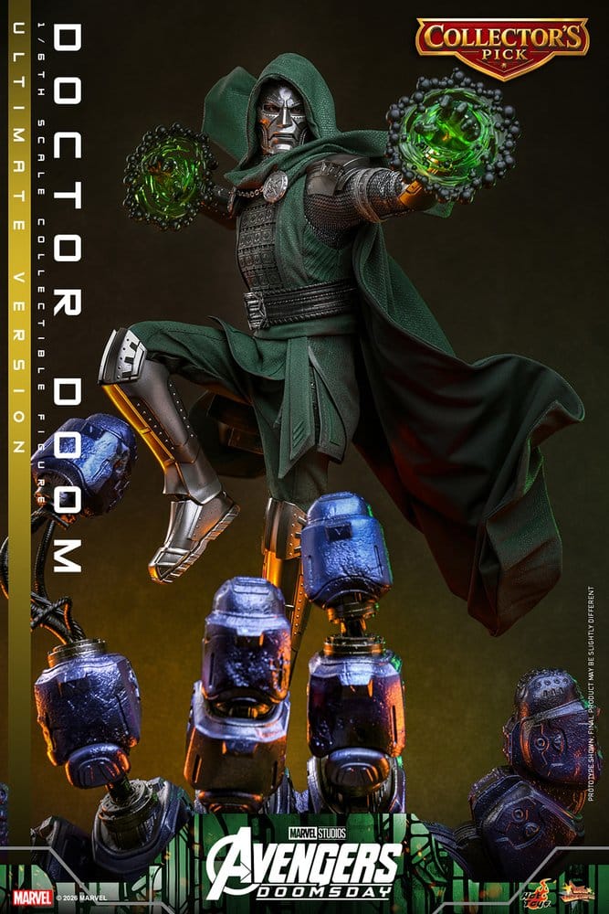 Hot Toys Avengers Marvel Doctor Doom Ultimate Version 1/6 Actionfigur