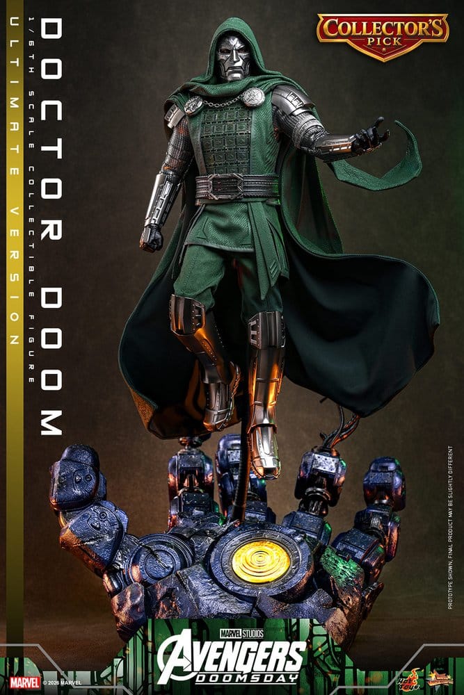 Hot Toys Avengers Marvel Doctor Doom Ultimate Version 1/6 Actionfigur