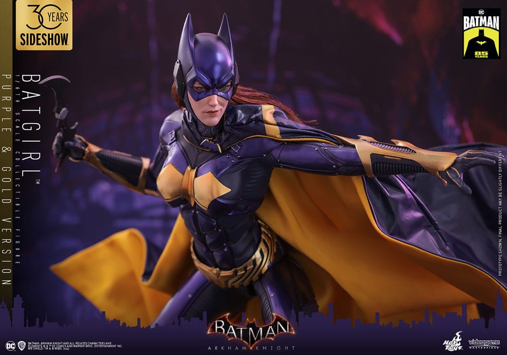 Hot Toys Batman Arkham Knight Batgirl (Purple and Gold Version) 1/6 Actionfigur