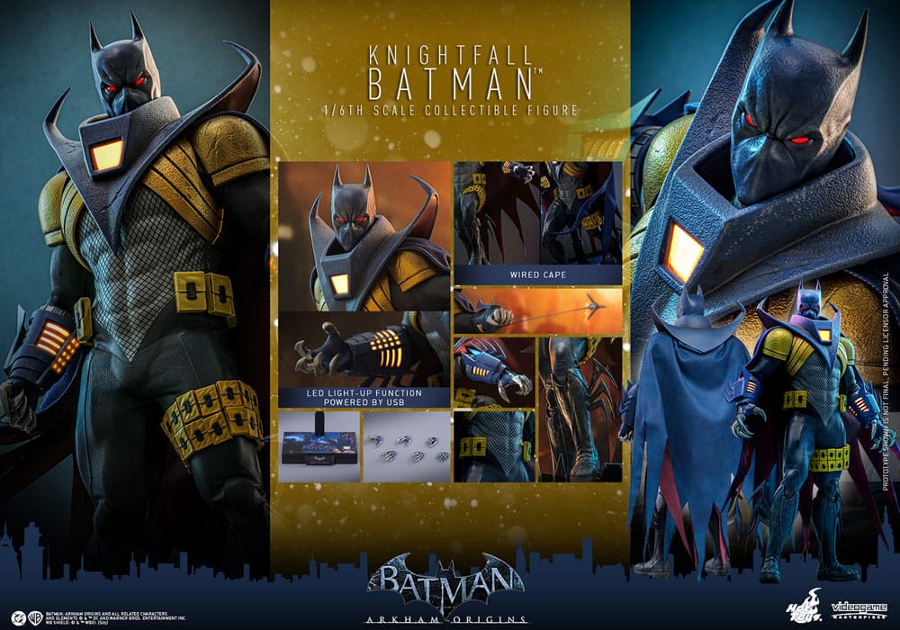 Hot Toys Batman Arkham Origins Knightfall Batman 1/6 Actionfigur