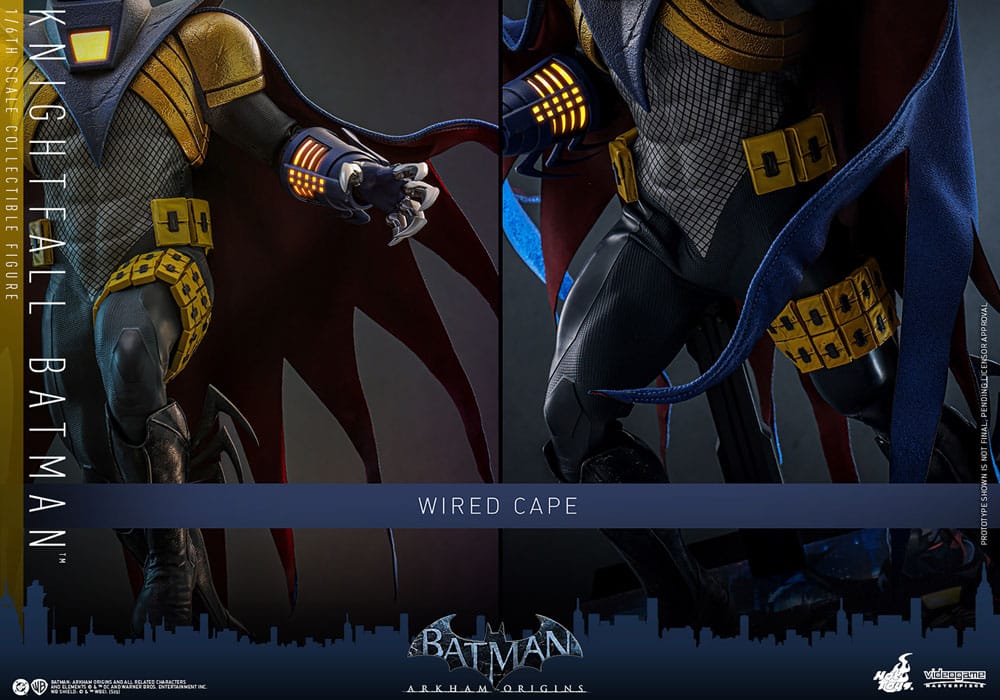 Hot Toys Batman Arkham Origins Knightfall Batman Videogame Masterpiece 1/6 Actionfigur