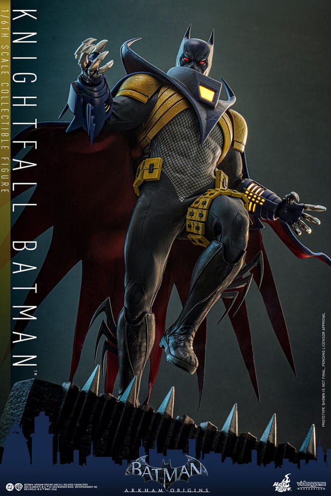 Hot Toys Batman Arkham Origins Knightfall Batman Videogame Masterpiece 1/6 Actionfigur