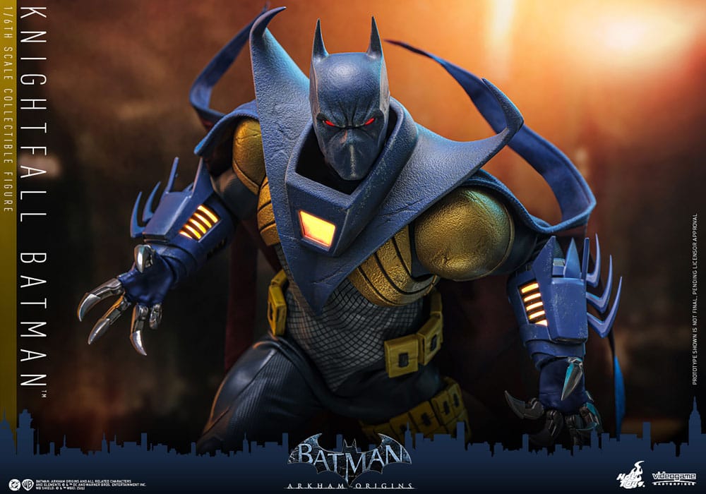 Hot Toys Batman Arkham Origins Knightfall Batman Videogame Masterpiece 1/6 Actionfigur
