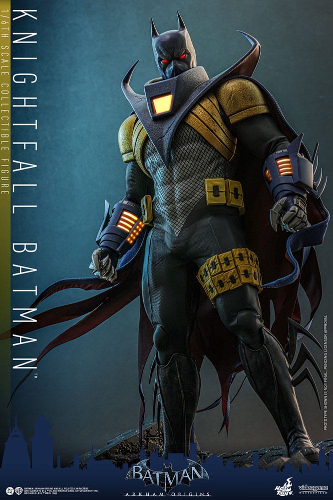 Hot Toys Batman Arkham Origins Knightfall Batman Videogame Masterpiece 1/6 Actionfigur