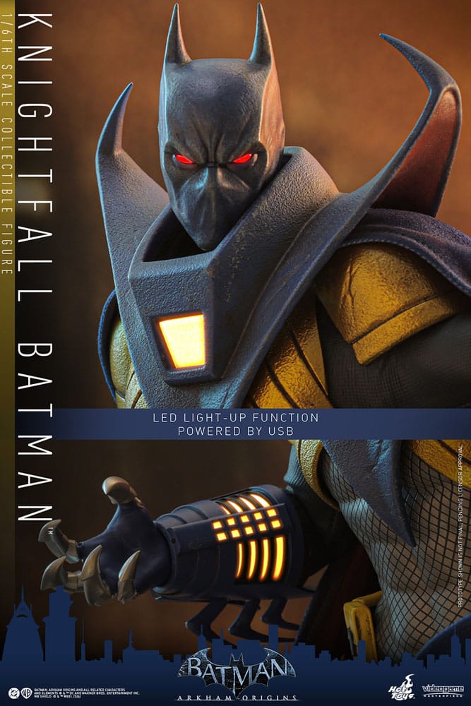 Hot Toys Batman Arkham Origins Knightfall Batman Videogame Masterpiece 1/6 Actionfigur