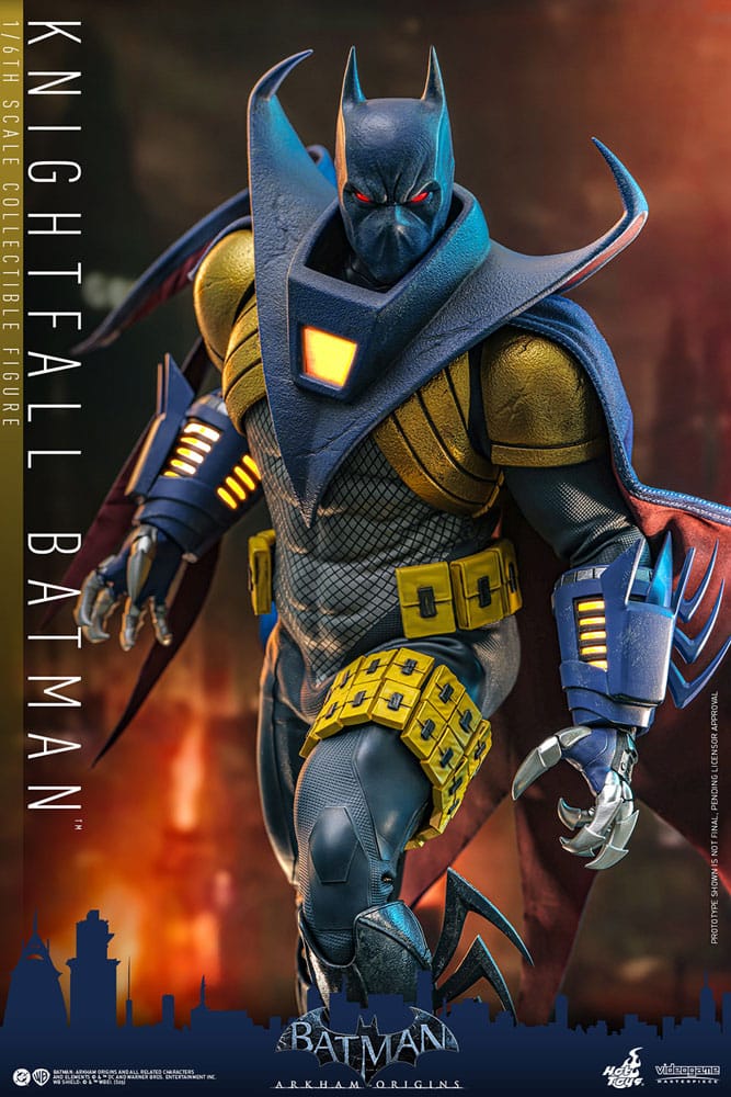 Hot Toys Batman Arkham Origins Knightfall Batman Videogame Masterpiece 1/6 Actionfigur