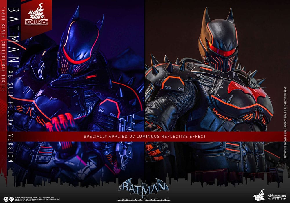 Hot Toys Batman Arkham Origins XE Suit Hellbat Version Exclusive 1/6 Actionfigur