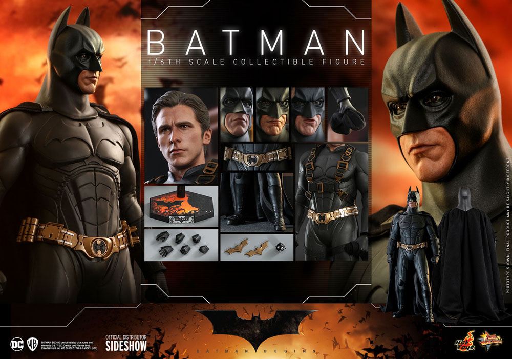 Hot Toys Batman Begins Batman 1/6 Actionfigur