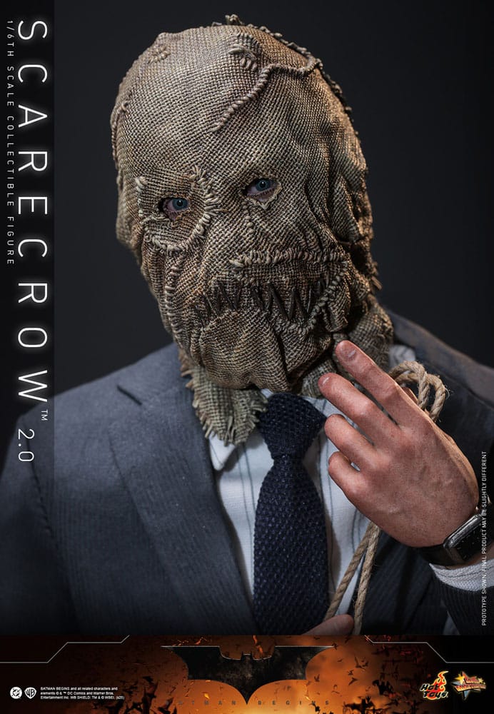 Hot Toys Batman Begins Scarecrow 2.0 Movie Masterpiece Actionfigur