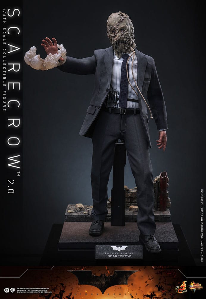 Hot Toys Batman Begins Scarecrow 2.0 Movie Masterpiece Actionfigur