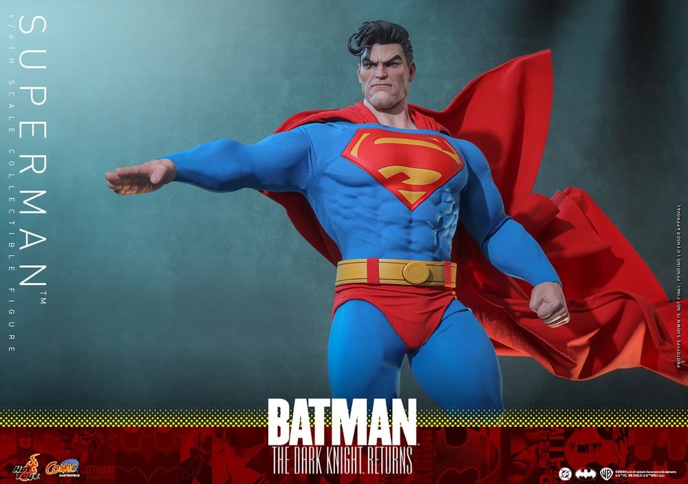 Hot Toys Batman: The Dark Knight Returns Comic Masterpiece Actionfigur 1/6 Superman 34 cm