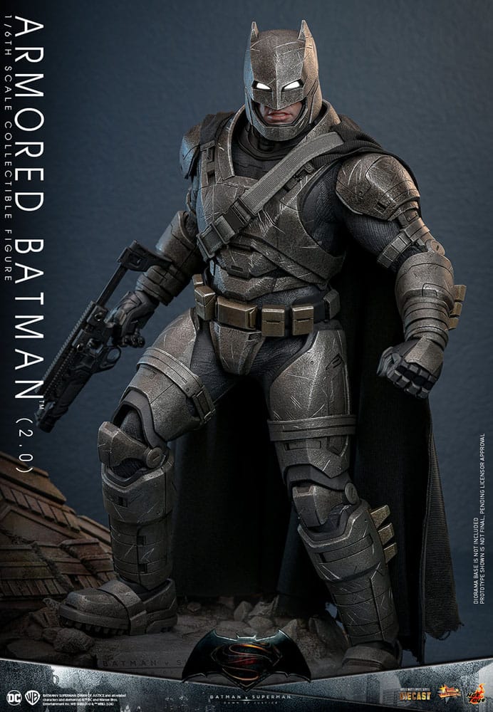 Hot Toys Batman v Superman Dawn of Justice Armored Batman 2.0 1/6 Actionfigur