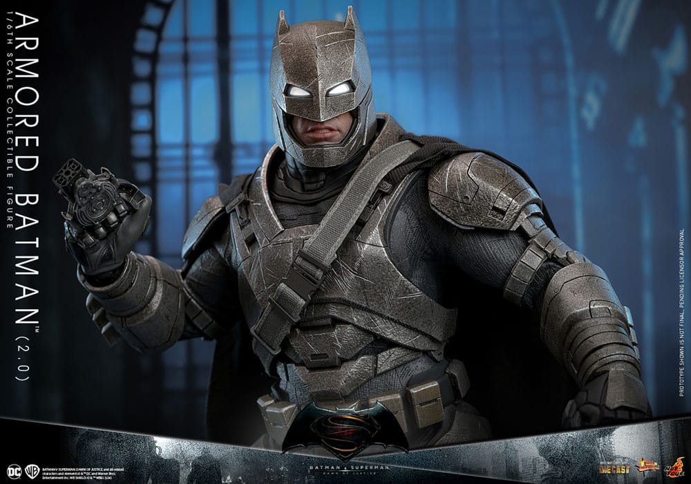 Hot Toys Batman v Superman Dawn of Justice Armored Batman 2.0 1/6 Actionfigur