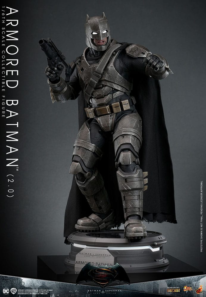 Hot Toys Batman v Superman Dawn of Justice Armored Batman 2.0 1/6 Actionfigur
