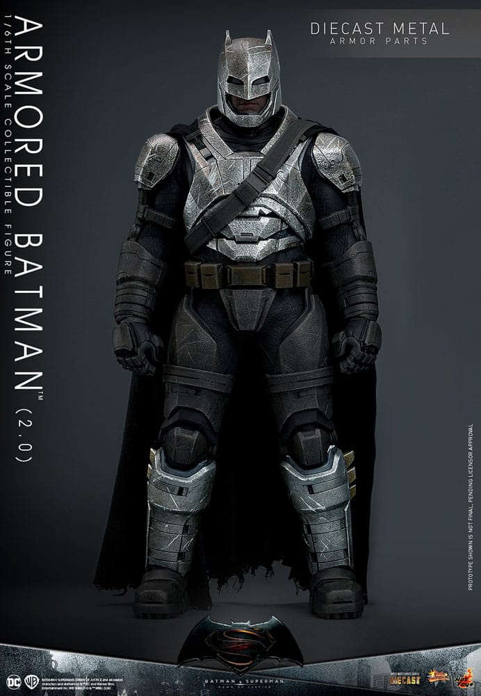 Hot Toys Batman v Superman Dawn of Justice Armored Batman 2.0 1/6 Actionfigur