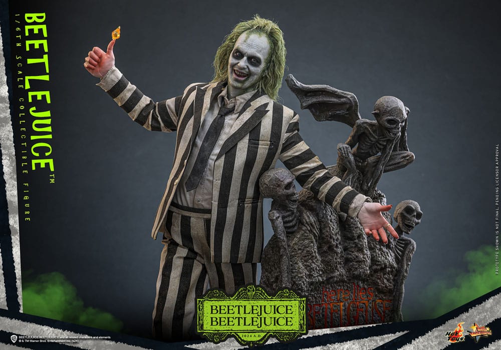 Hot Toys Beetlejuice 1/6 Actionfigur