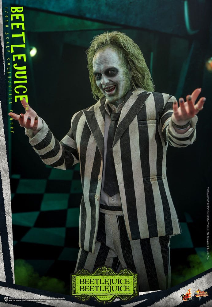Hot Toys Beetlejuice Beetlejuice Beetlejuice 1/6 Actionfigur