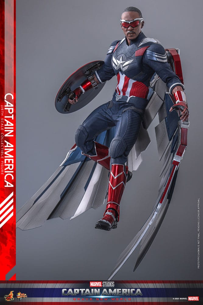 Hot Toys Captain America Brave New World 1/6 Actionfigur