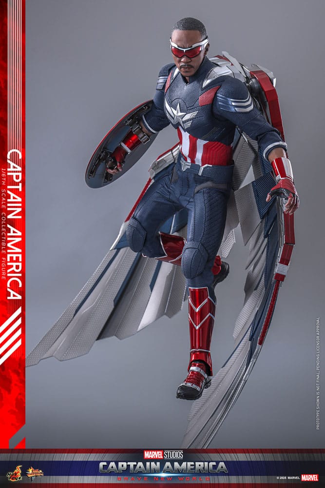 Hot Toys Captain America Brave New World 1/6 Actionfigur