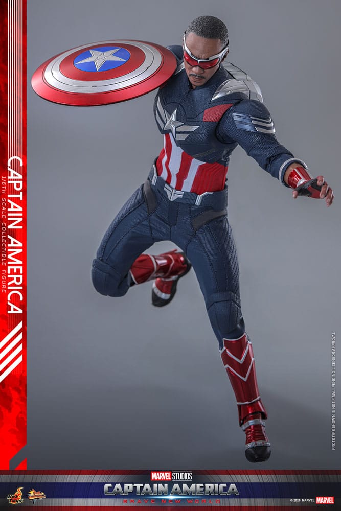 Hot Toys Captain America Brave New World 1/6 Actionfigur