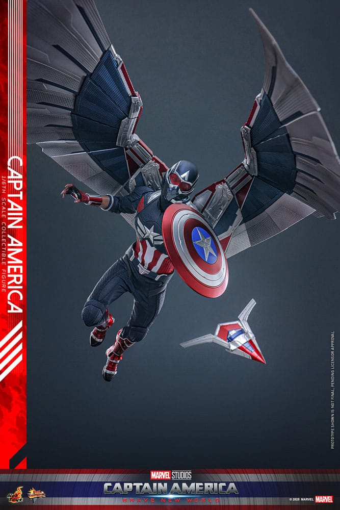 Hot Toys Captain America Brave New World 1/6 Actionfigur