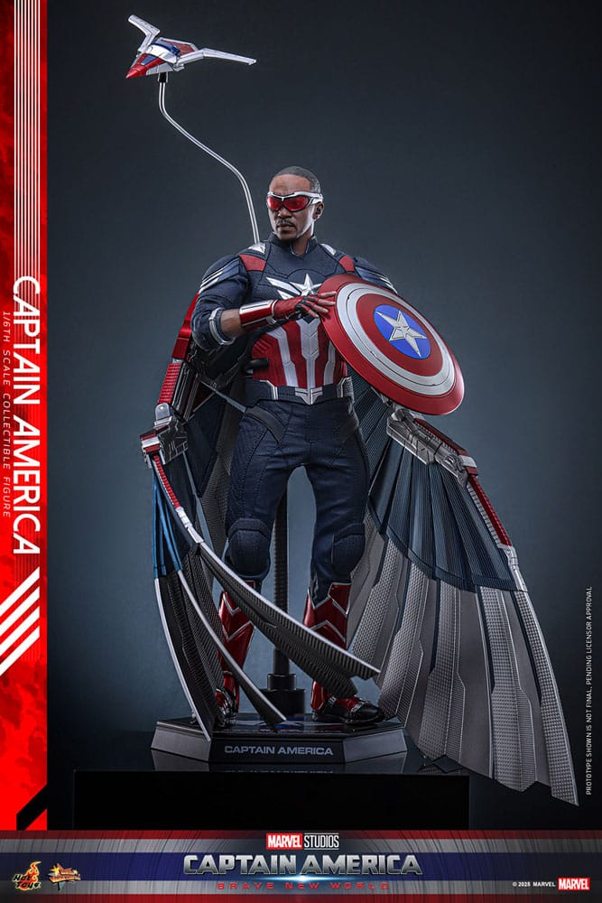 Hot Toys Captain America Brave New World 1/6 Actionfigur