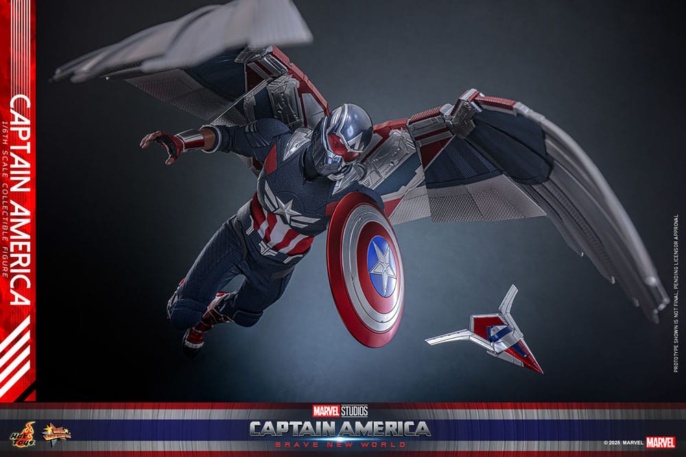 Hot Toys Captain America Brave New World 1/6 Actionfigur