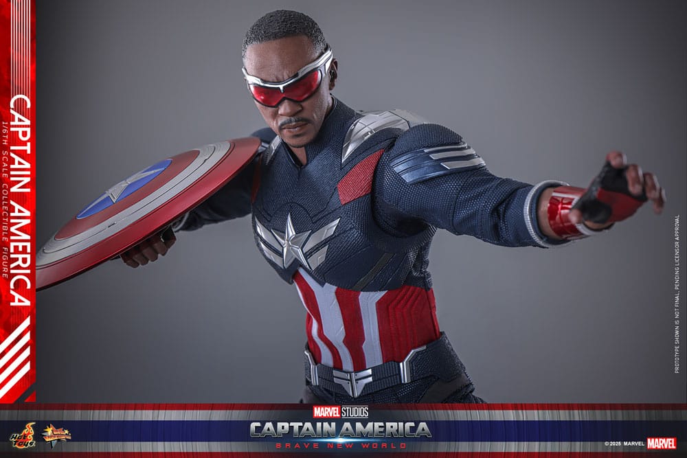 Hot Toys Captain America Brave New World 1/6 Actionfigur
