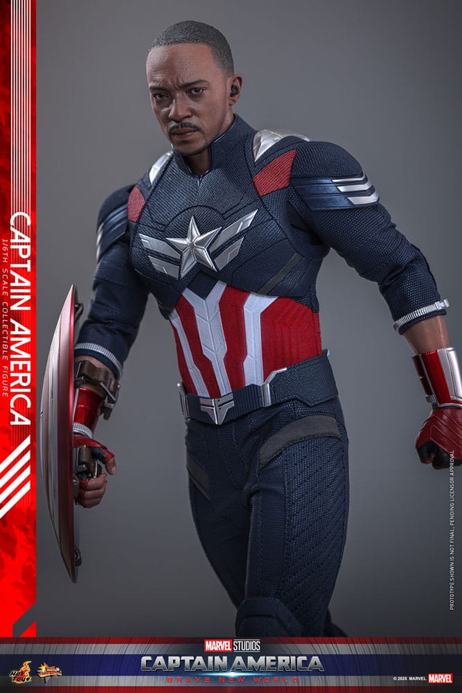 Hot Toys Captain America Brave New World 1/6 Actionfigur