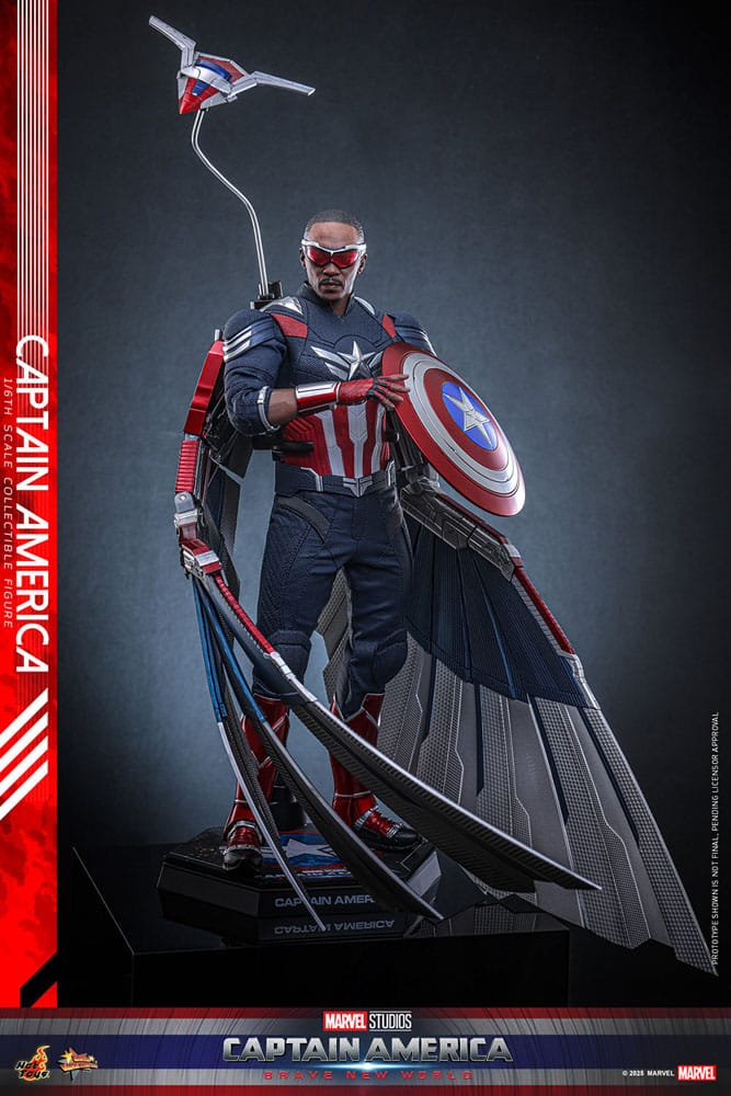 Hot Toys Captain America Brave New World 1/6 Actionfigur