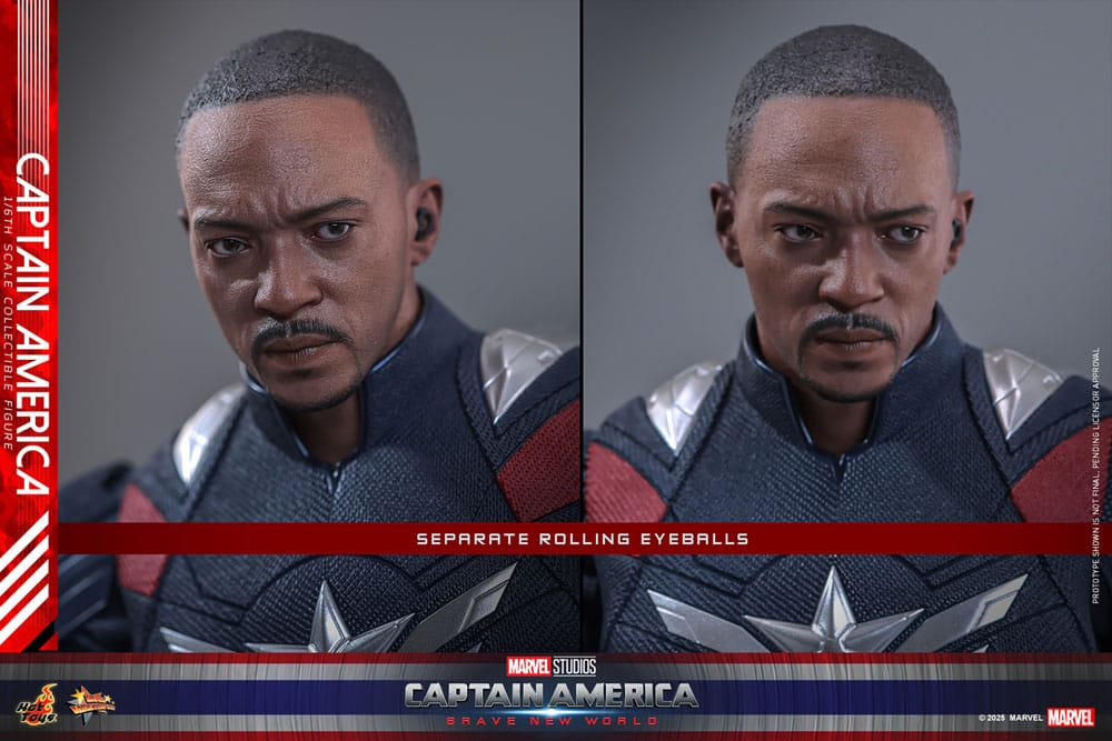 Hot Toys Captain America Brave New World 1/6 Actionfigur