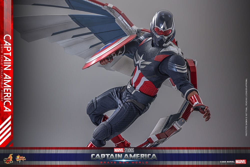 Hot Toys Captain America Brave New World 1/6 Actionfigur