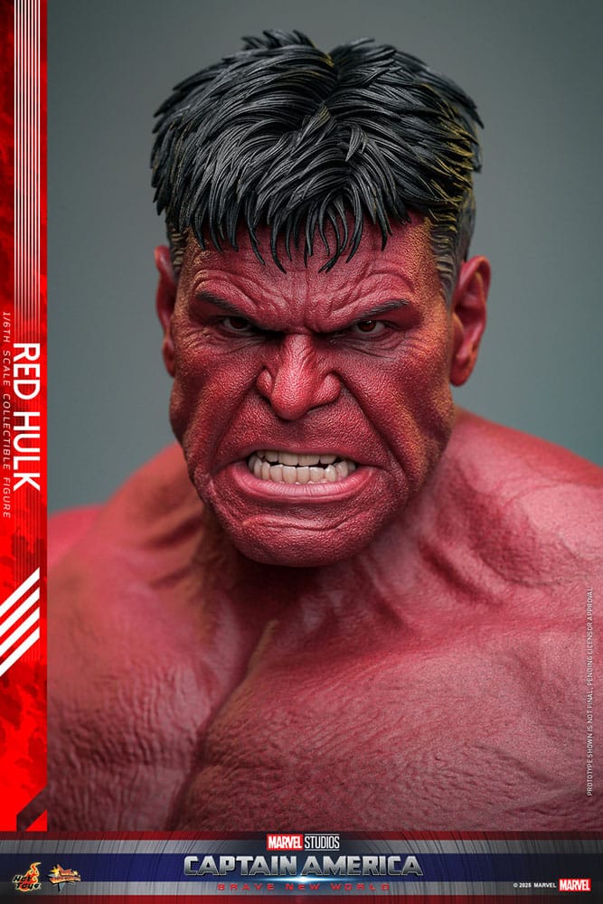 Hot Toys Captain America Brave New World Red Hulk 1/6 Actionfigur
