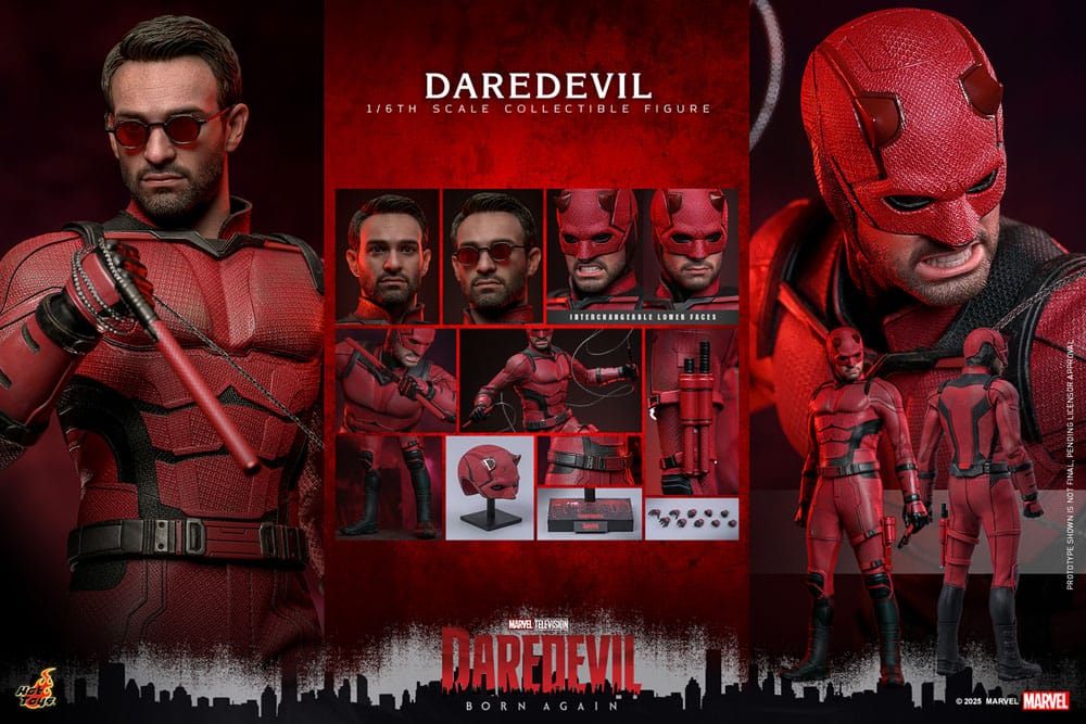 Hot Toys Daredevil Born Again Daredevil 1/6 Actionfigur