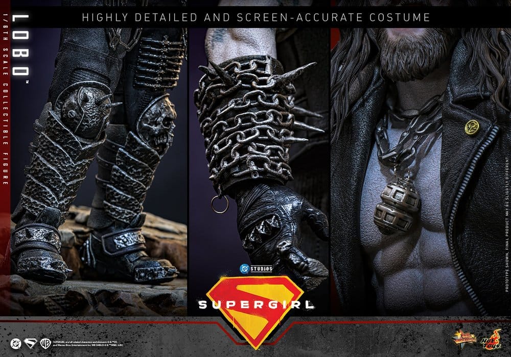 Hot Toys DC Comics Movie Masterpiece Actionfigur 1/6 Lobo 33 cm