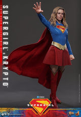 Hot Toys DC Comics Movie Masterpiece Supergirl & Krypto Actionfiguren Set