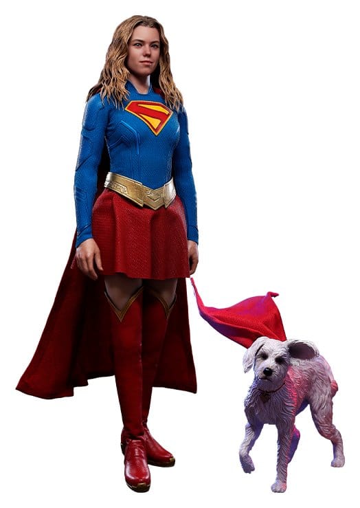 Hot Toys DC Comics Movie Masterpiece Supergirl & Krypto Actionfiguren Set