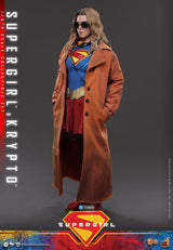 Hot Toys DC Comics Movie Masterpiece Supergirl & Krypto Actionfiguren Set