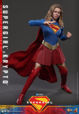 Hot Toys DC Comics Movie Masterpiece Supergirl & Krypto Actionfiguren Set