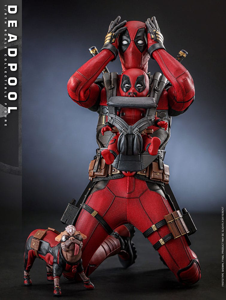 Hot Toys Deadpool & Wolverine Deadpool 1/6 Movie Masterpiece Actionfigur 31 cm