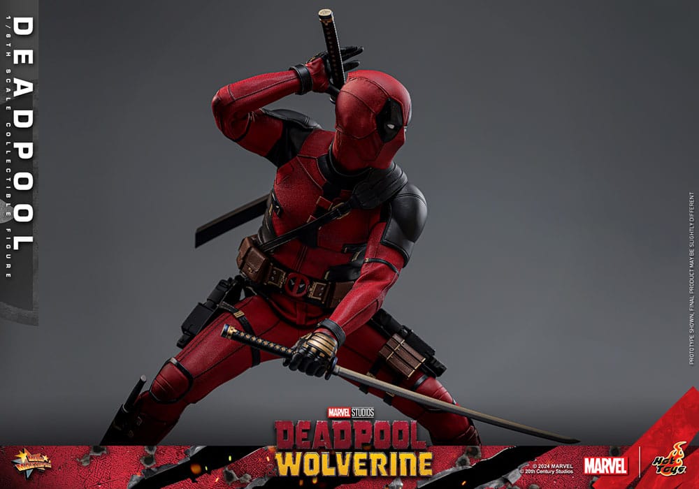 Hot Toys Deadpool & Wolverine Deadpool 1/6 Movie Masterpiece Actionfigur 31 cm