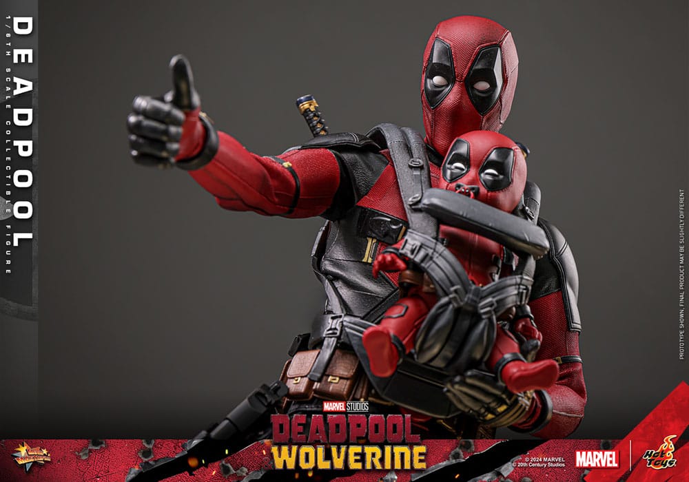 Hot Toys Deadpool & Wolverine Deadpool 1/6 Movie Masterpiece Actionfigur 31 cm