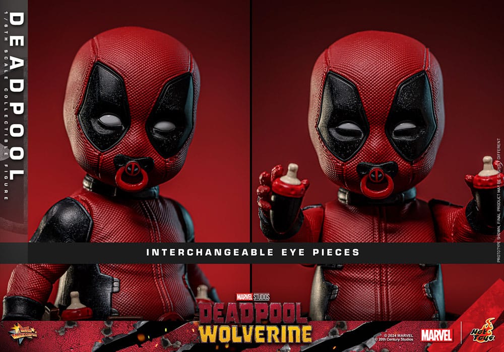 Hot Toys Deadpool & Wolverine Deadpool 1/6 Movie Masterpiece Actionfigur 31 cm