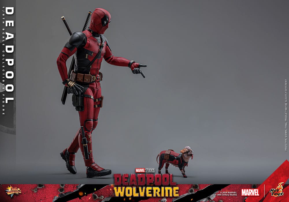 Hot Toys Deadpool & Wolverine Deadpool 1/6 Movie Masterpiece Actionfigur 31 cm