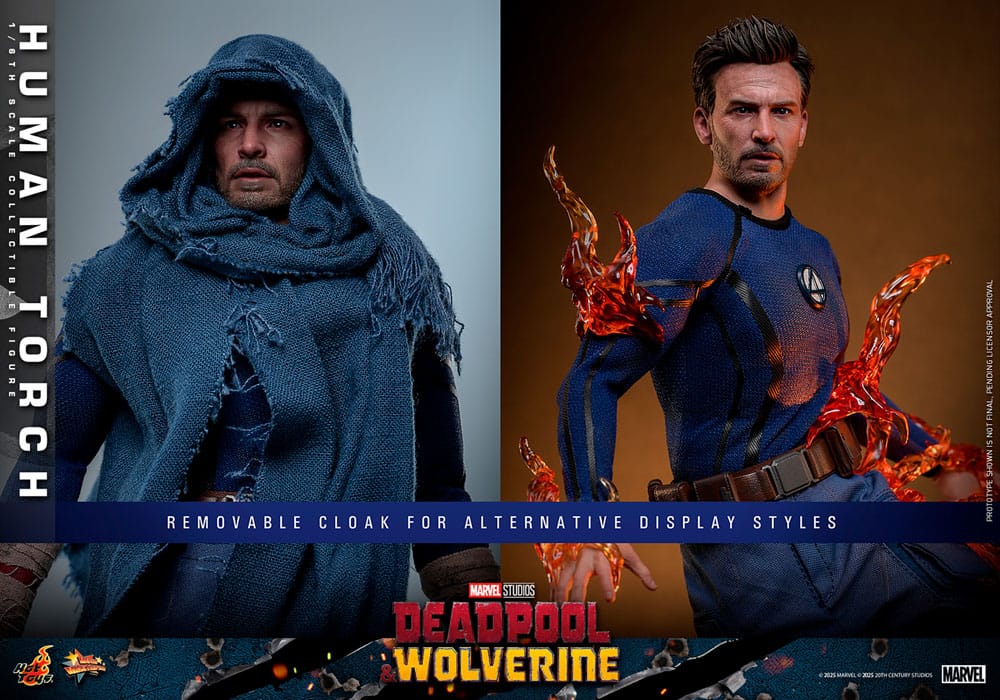 Hot Toys Deadpool & Wolverine Human Torch 1/6 Actionfigur