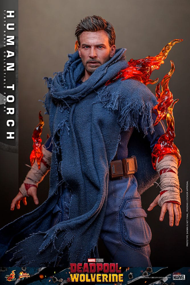 Hot Toys Deadpool & Wolverine Human Torch 1/6 Actionfigur
