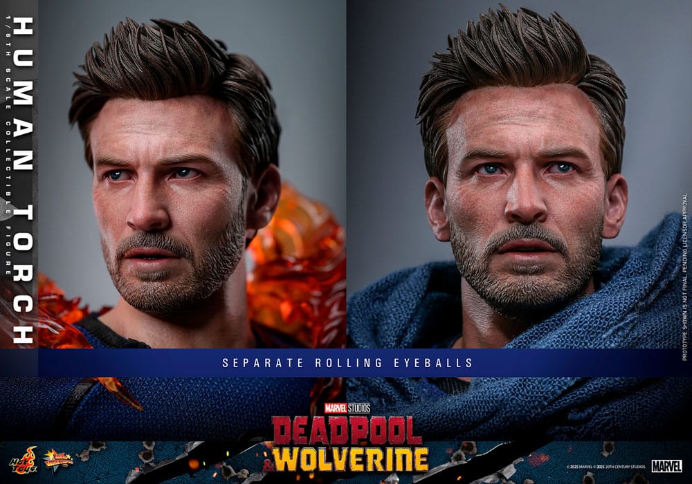 Hot Toys Deadpool & Wolverine Human Torch 1/6 Actionfigur