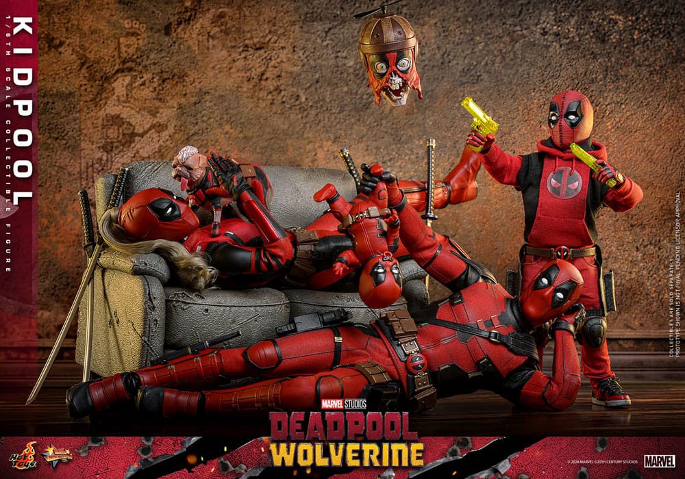 Hot Toys Deadpool & Wolverine Kidpool 1/6 Actionfigur