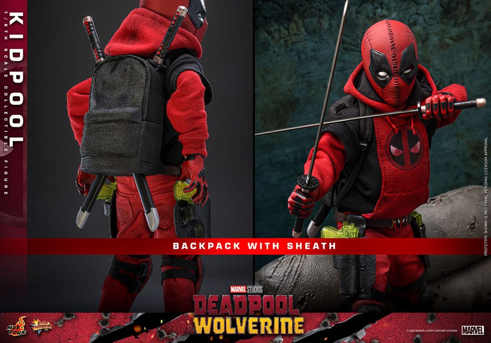 Hot Toys Deadpool & Wolverine Kidpool 1/6 Actionfigur