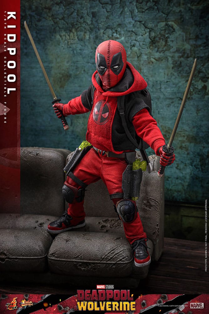 Hot Toys Deadpool & Wolverine Kidpool 1/6 Actionfigur
